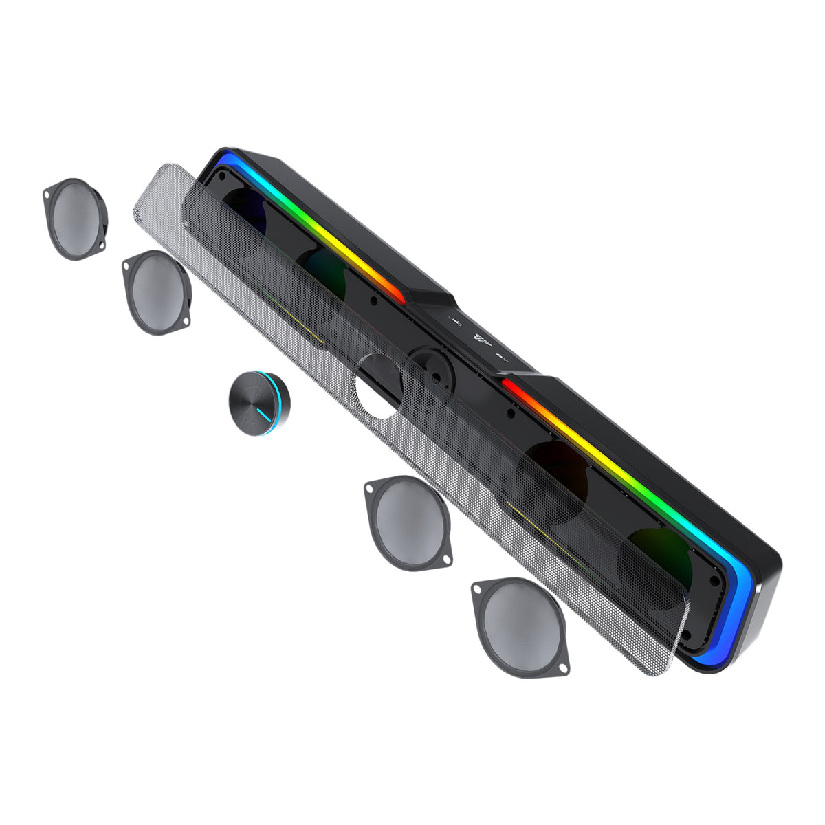 Fantech GS305 BEAT BAR Dual Mode (Wired & Bluetooth) RGB Gaming Speaker - view 5