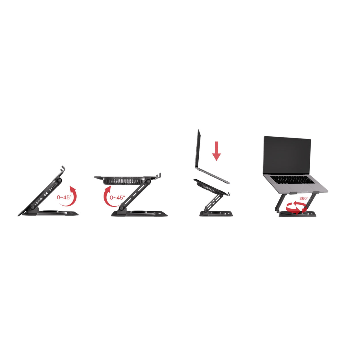 Fantech NC30 Laptop Cooling Stand with Detachable RGB Fan - view 4