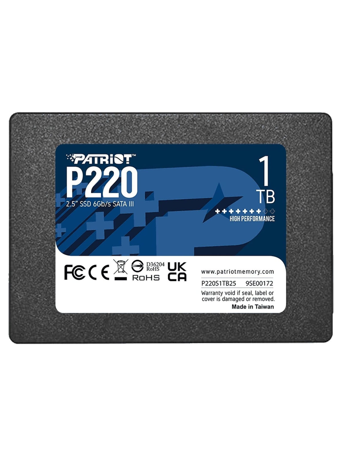 Patriot P220 1TB 2.5" SATA III SSD
