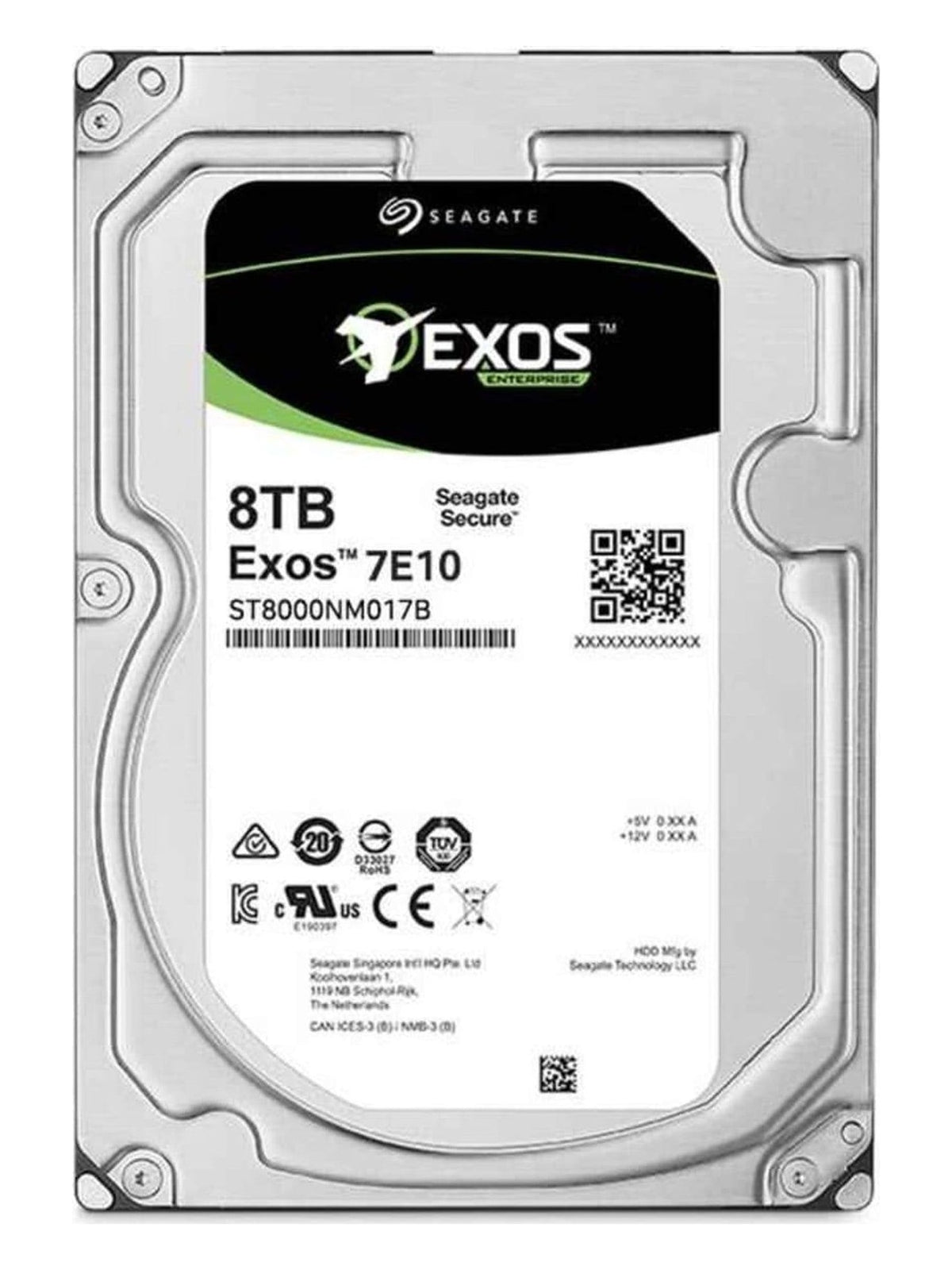 Seagate Exos 8TB 3.5" SATA Enterprise Hard Drive