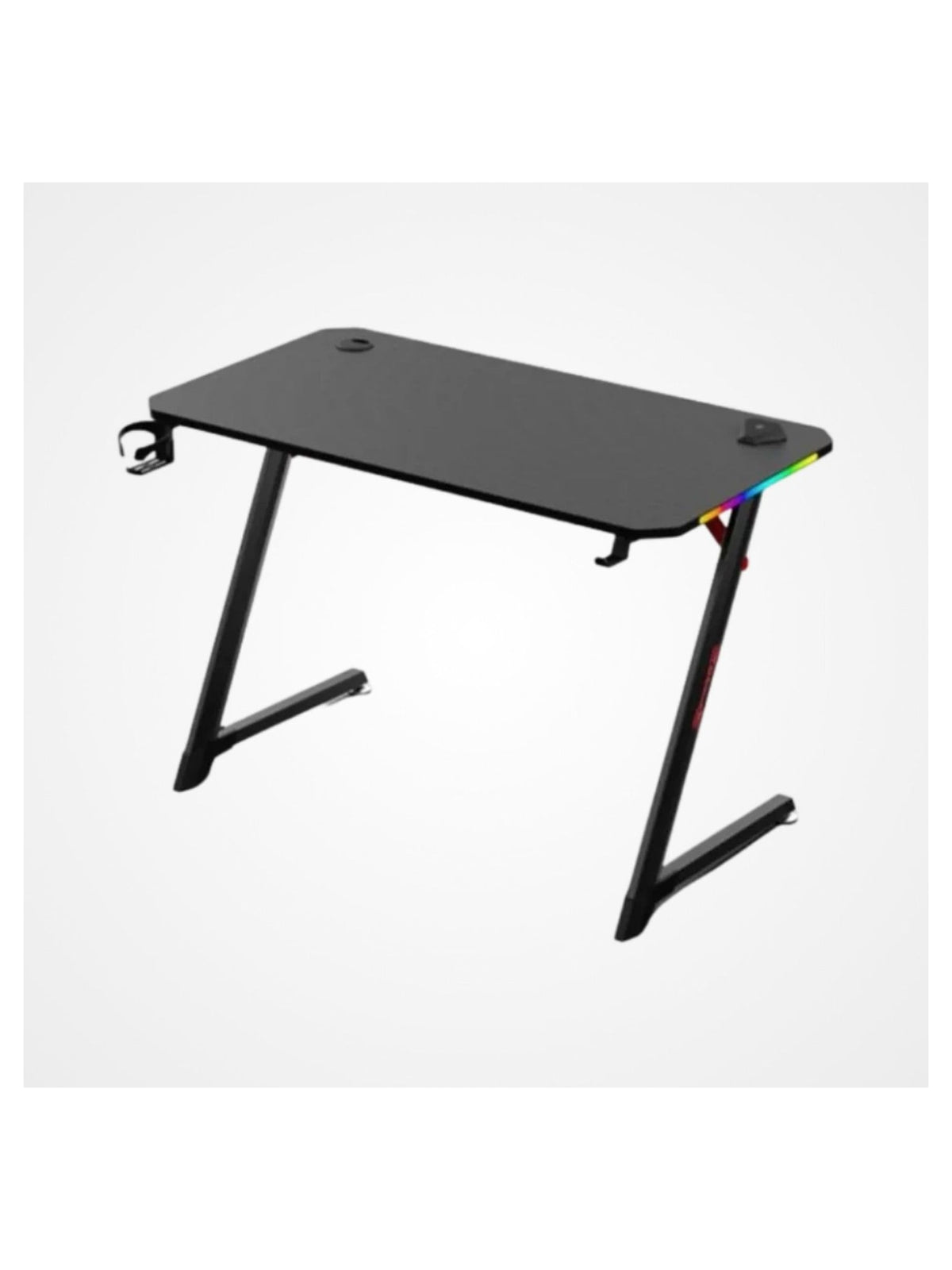 DHYBRID GD511 RGB LED GAMING DESK (Full Black)