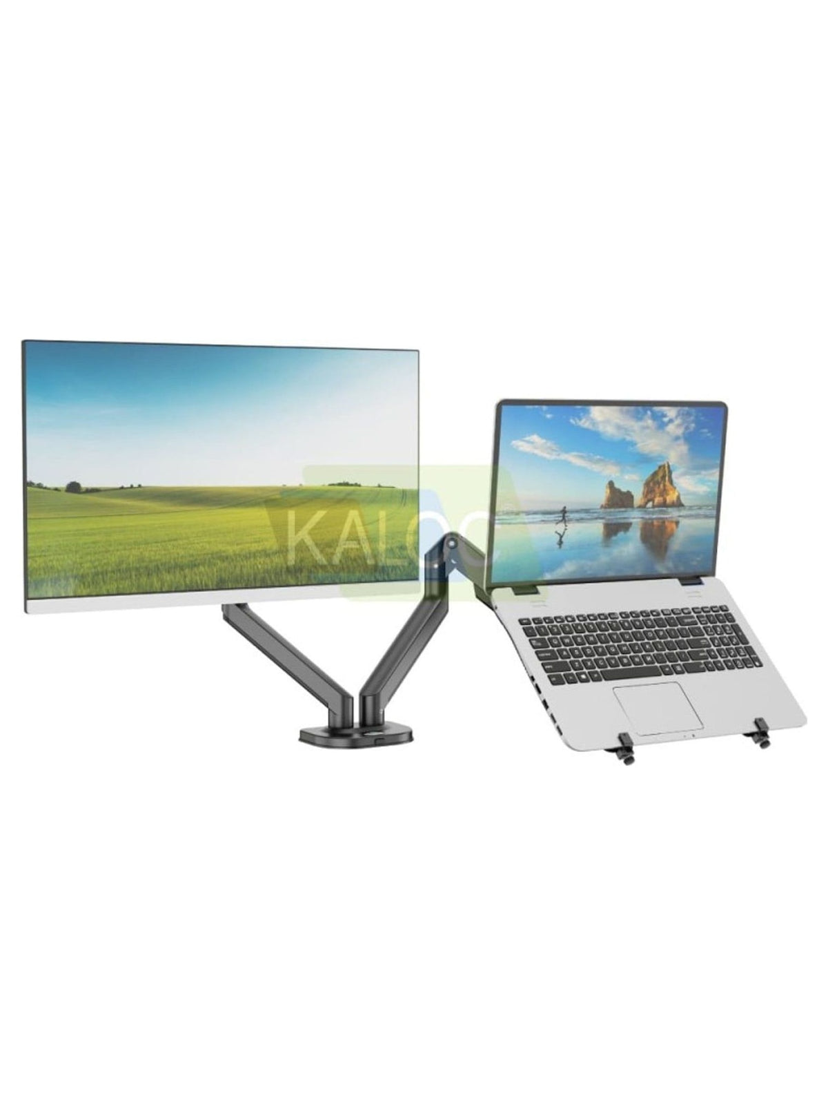 KALOC Ergonomic Dual Monitor & Laptop Arm