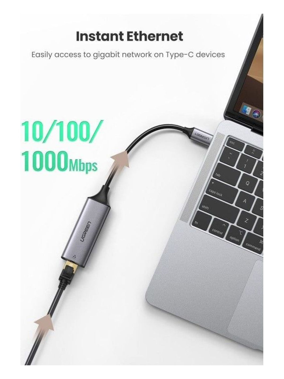 UGREEN USB-C to Gigabit Ethernet Adapter