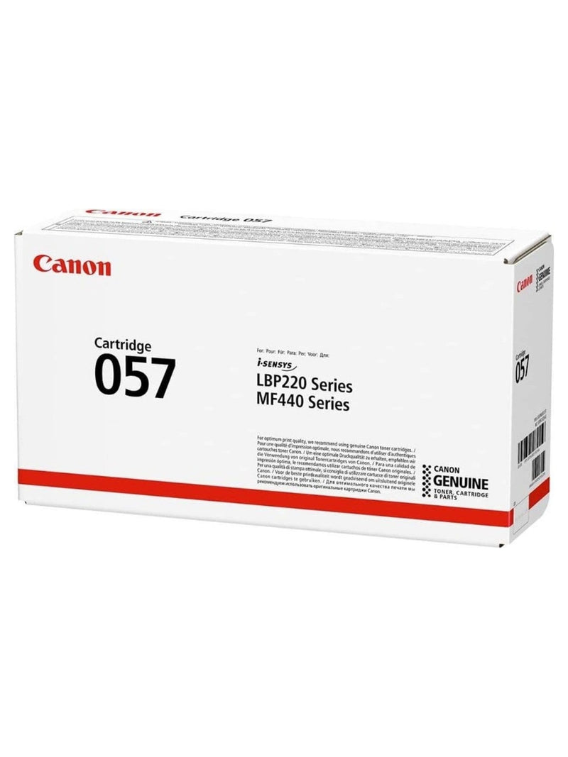 Canon Cartridge 057 Black Toner