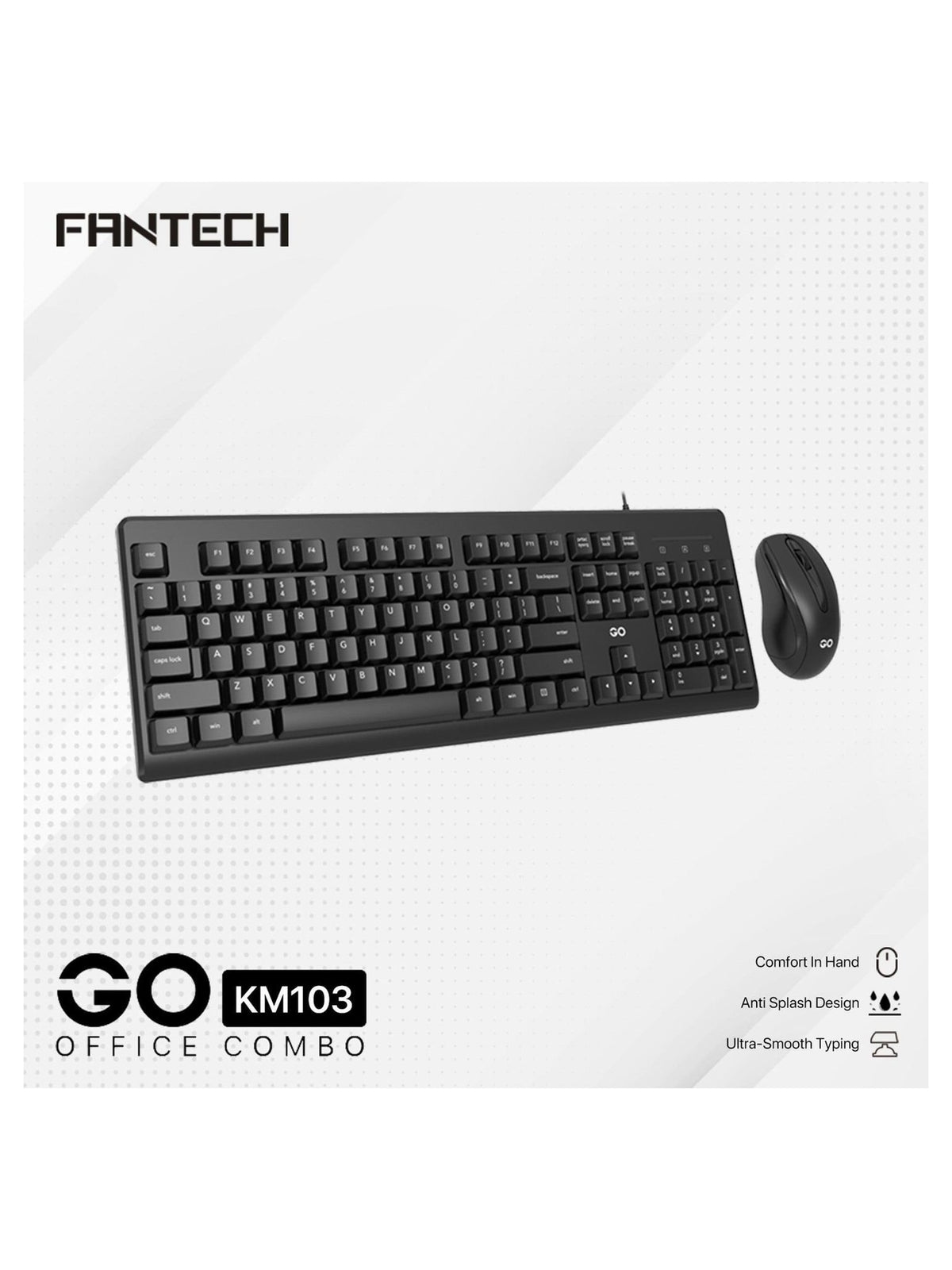 Fantech KM101GO Professional Wired Combo