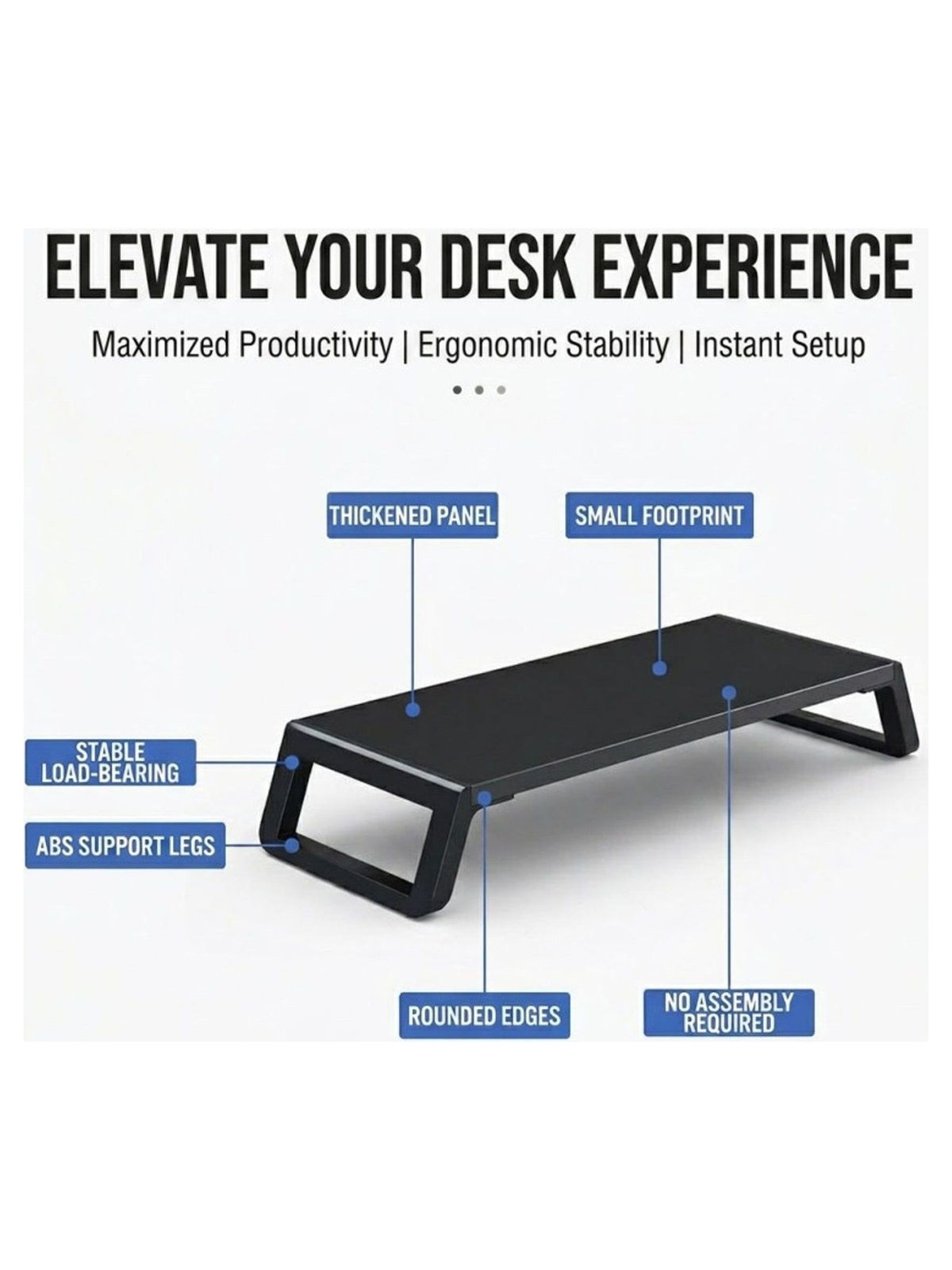 Laptop and Computer Monitor Riser Stand