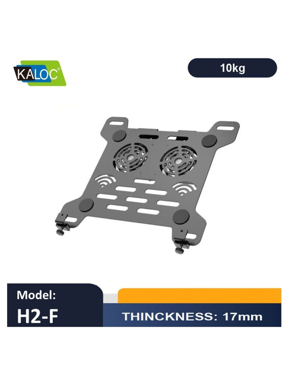 KALOC KLC-H2-F/B Laptop Holder for Monitor Arm