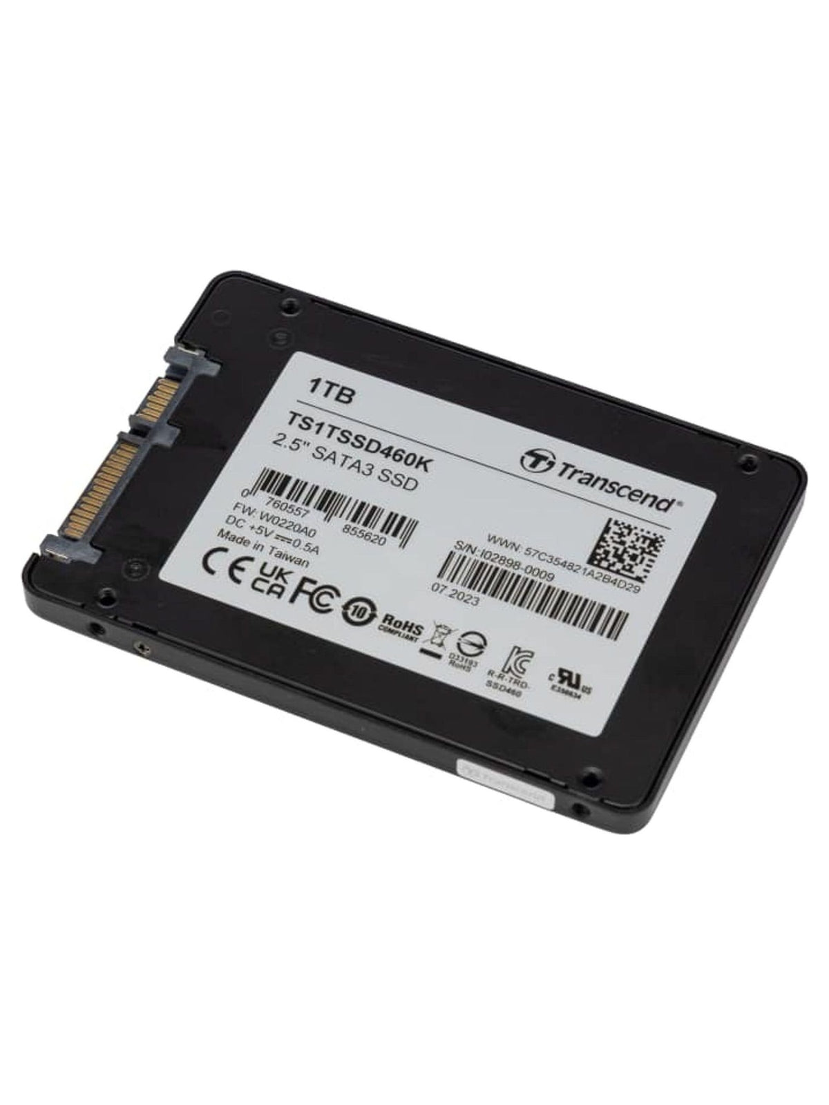 Transcend SSD460K 1TB 2.5" SATA SSD (Servers) - view 2