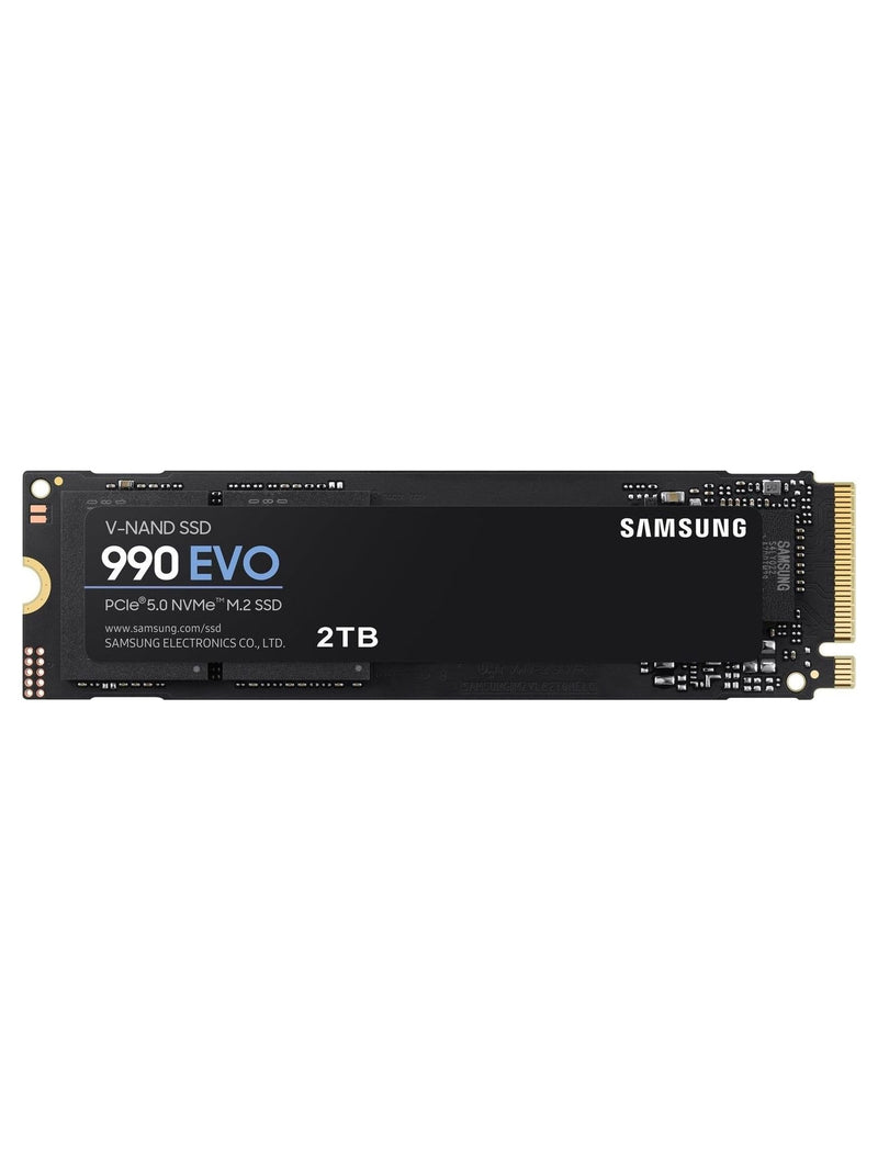 Samsung 990 EVO 2TB PCIe Gen4 x4 / Gen5 x2 NVMe M.2 2280 SSD - view 2