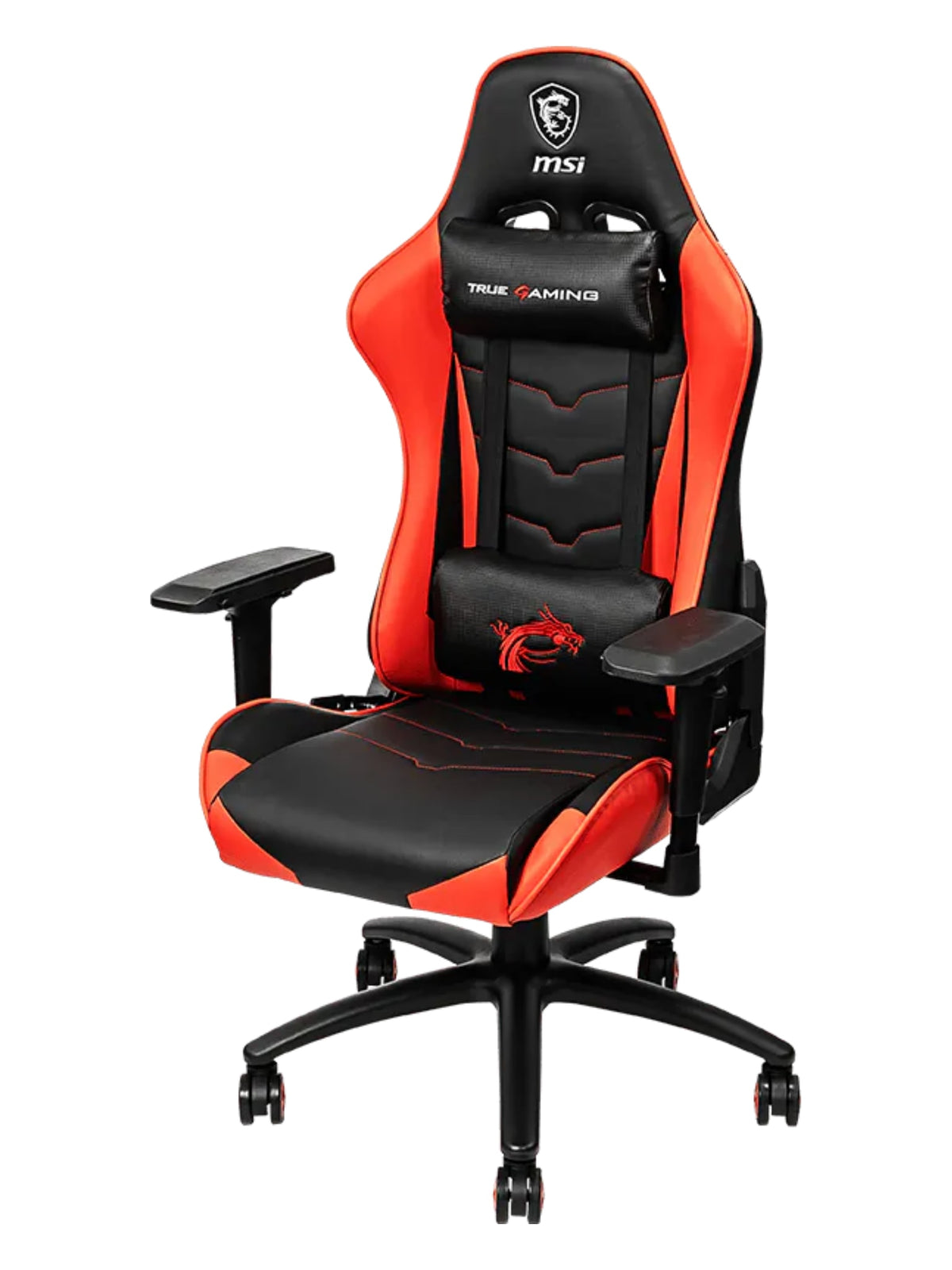 MSI MAG CH120 Black & Red Gaming Chair - image 2