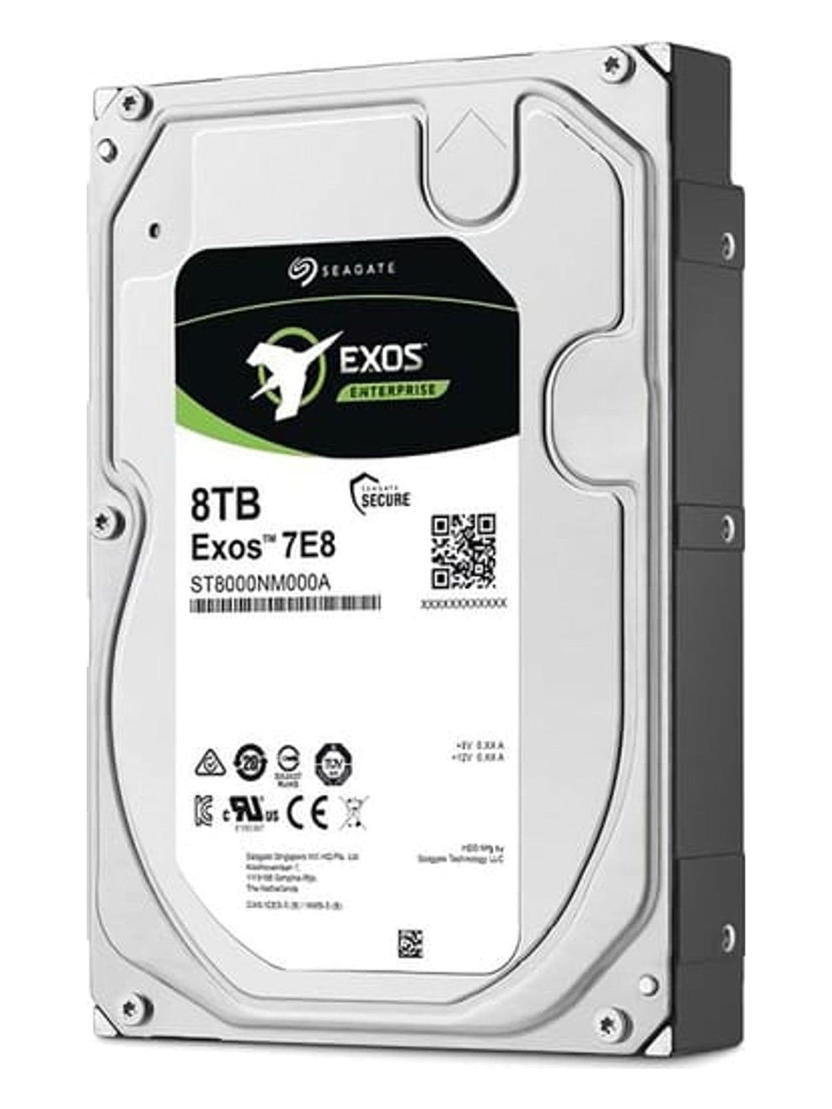 Seagate Exos 8TB 3.5" SATA Enterprise Hard Drive - view 2