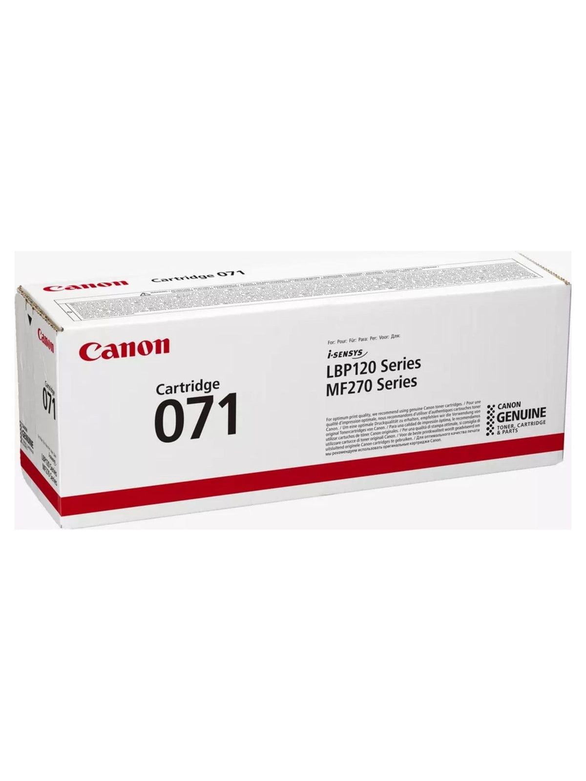 Canon Cartridge 071 Black Toner - view 2