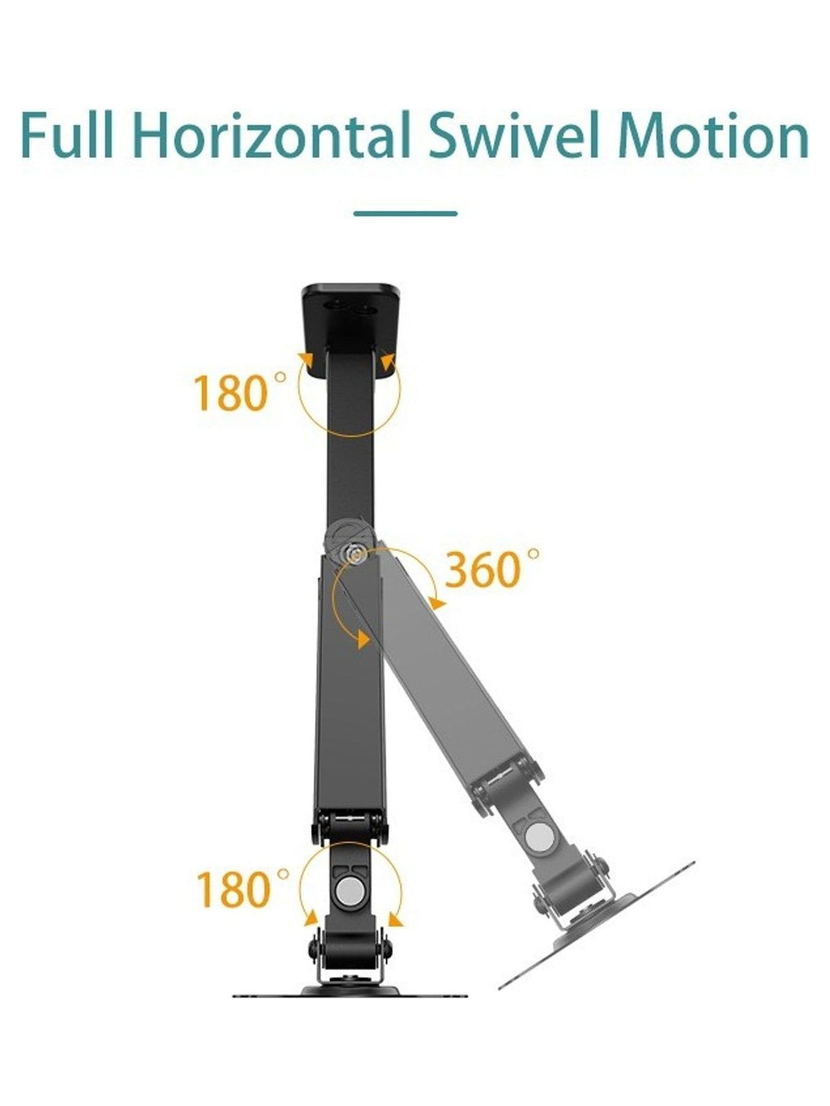 KALOC M520 STUDIO PRO Ergonomic Wall-Mount Monitor Arm - view 2