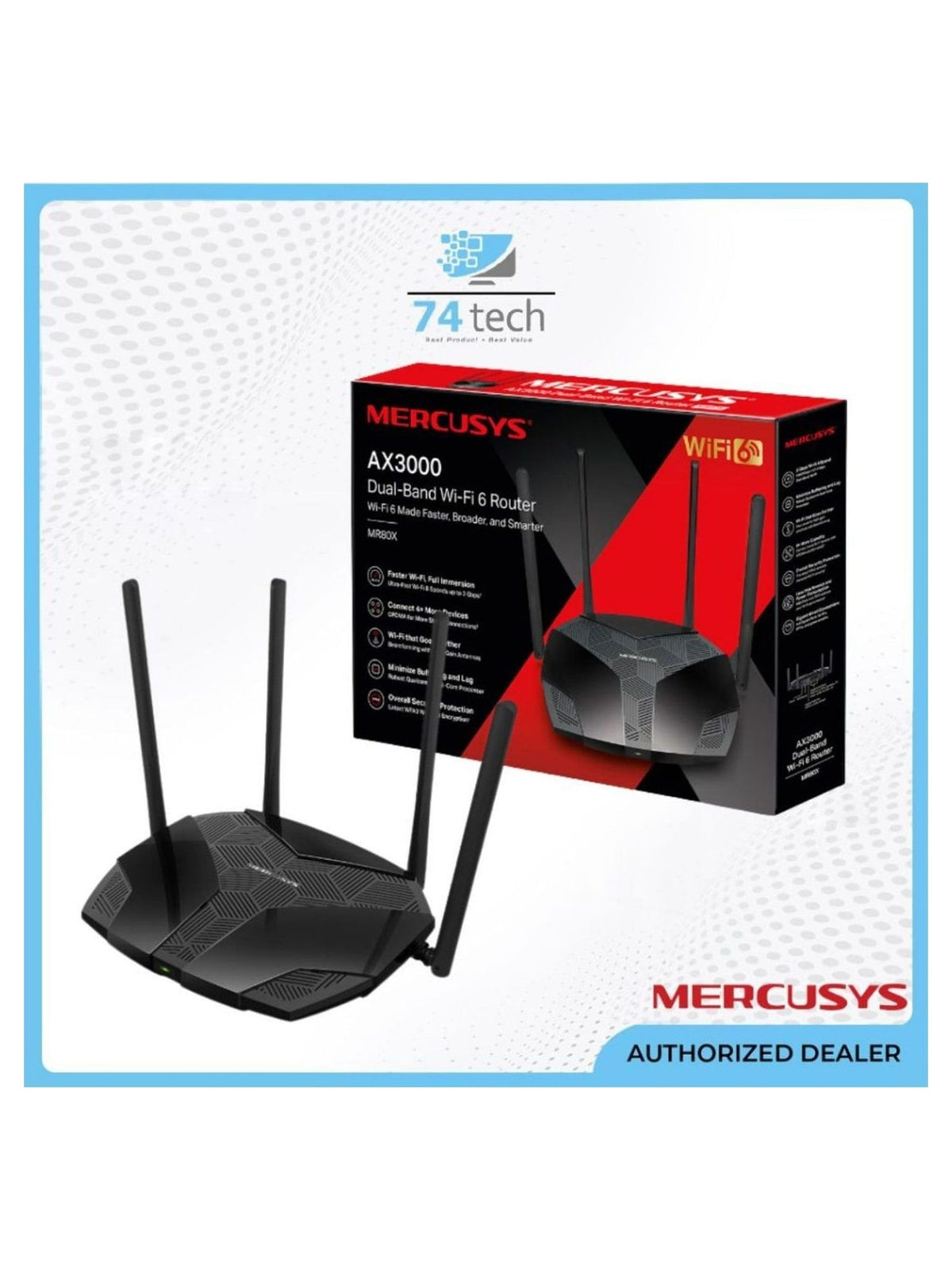 Mercusys MR80X - view 2