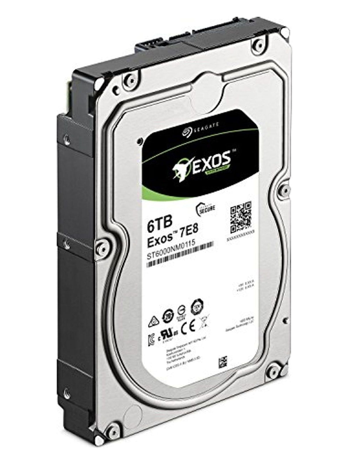 Seagate Exos 6TB 3.5" SATA Enterprise Hard Drive (ST6000NM000E) - view 2