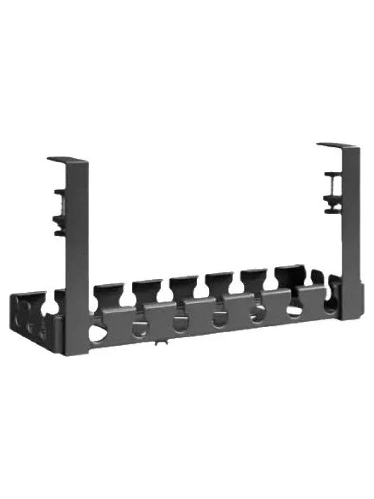 Under-desk cable organizer / cable management tray - view 2