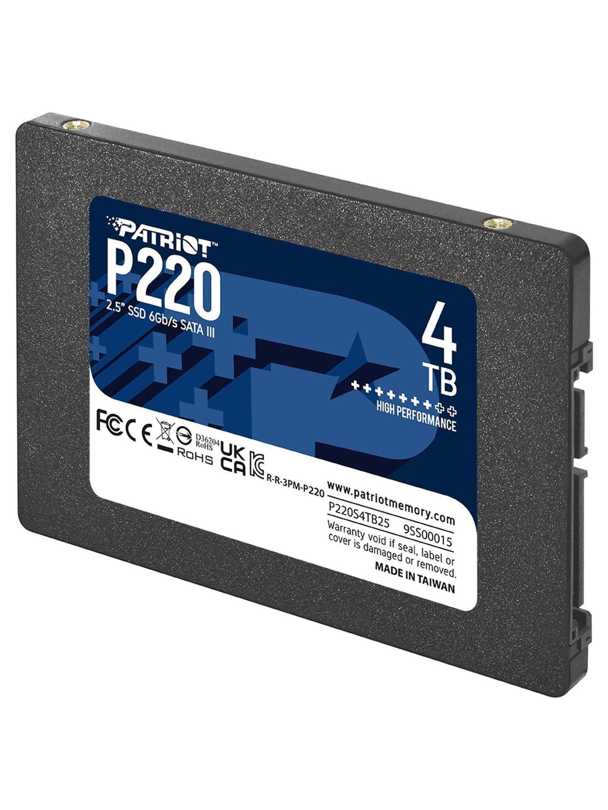 Patriot P220 1TB 2.5" SATA III SSD - view 2