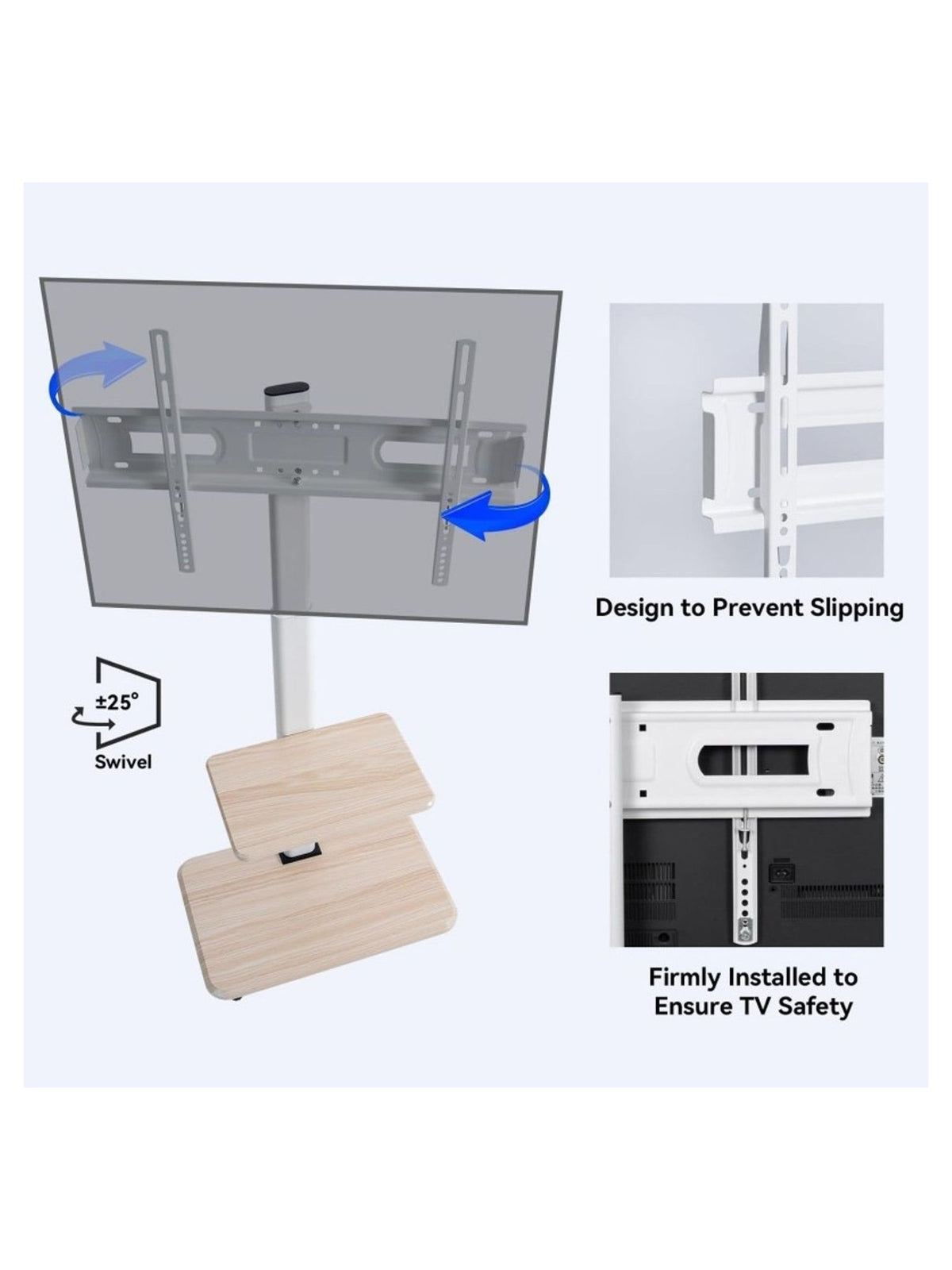 Floor TV Stand 32-70 inch TV Screen Size G2W - view 2