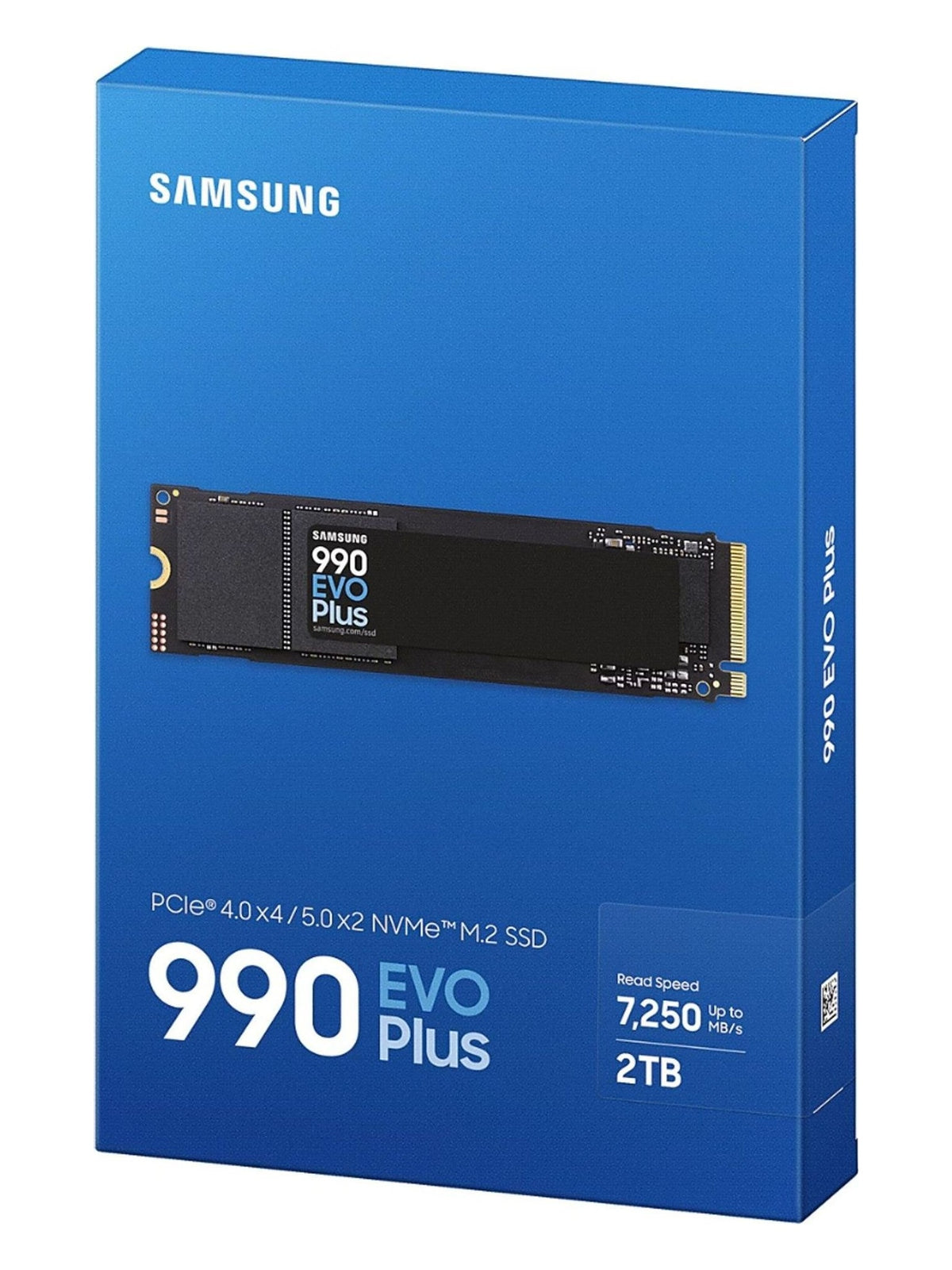 Samsung 990 EVO Plus 2TB PCIe Gen4 x4 / Gen5 x2 NVMe M.2 SSD - view 3