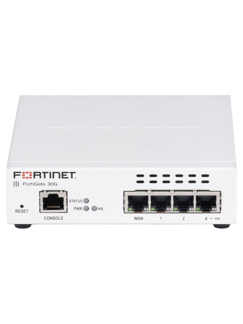 Fortinet FortiGate 30G Next-Generation Firewall with 1-Year License