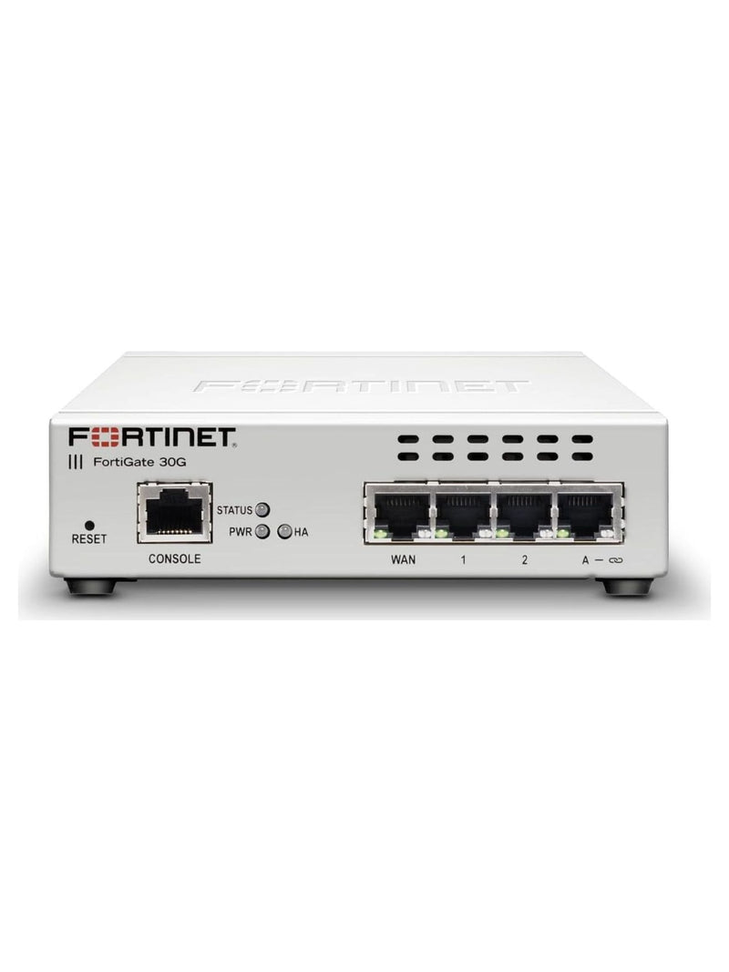 Fortinet FortiGate 30G Next-Generation Firewall with 1-Year License - view 3