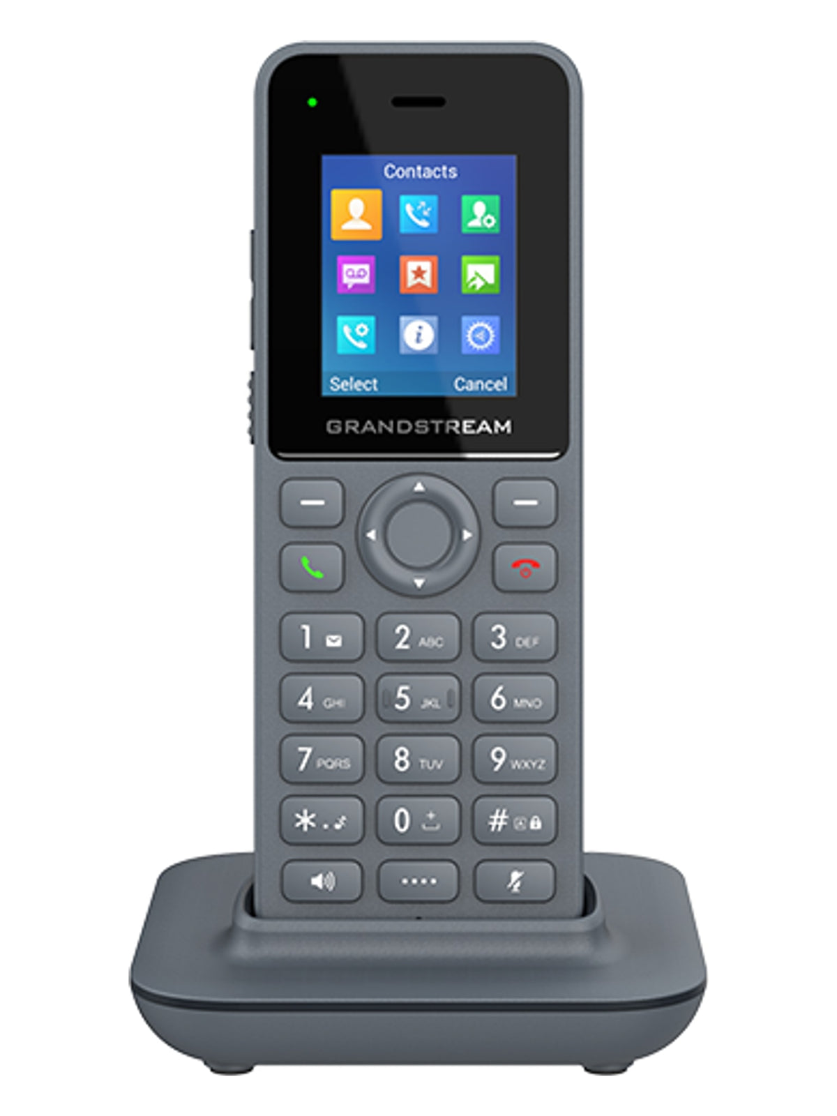 Grandstream DP725 DECT Cordless HD Handset, Push-to-Talk, 50h Talk Time - view 2
