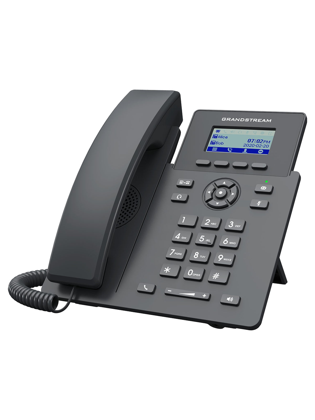Grandstream GRP2601P Basic IP Phone, 2 Lines, PoE - view 2