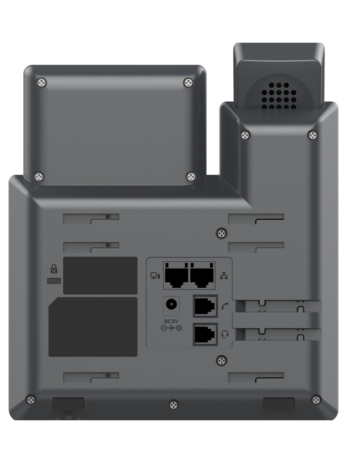 Grandstream GRP2602G IP Phone, 2 Lines, 4 SIP Accounts, Gigabit PoE - view 3