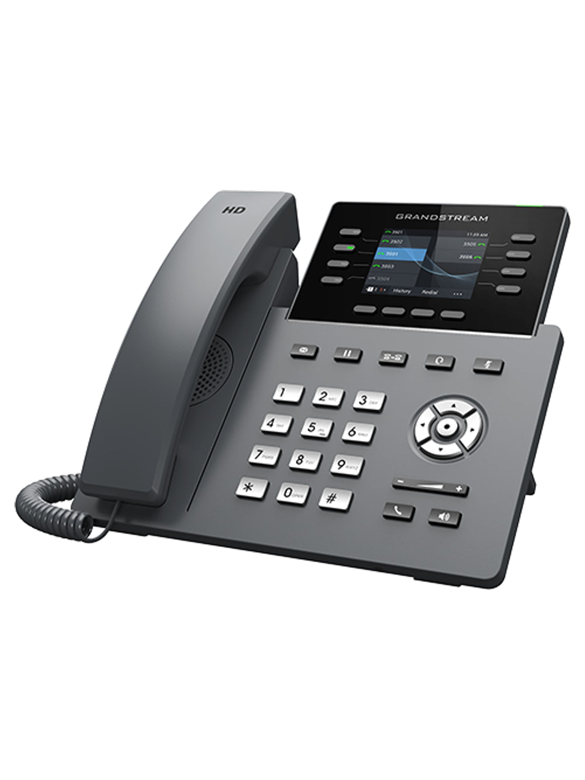 Grandstream GRP2624 Professional IP Phone, 8 Lines, 2.8" Color Display, Wi-Fi 6, Bluetooth - view 2