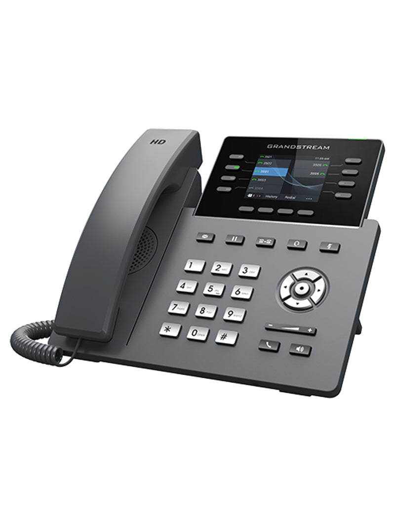 Grandstream GRP2624 Professional IP Phone, 8 Lines, 2.8" Color Display, Wi-Fi 6, Bluetooth - view 2