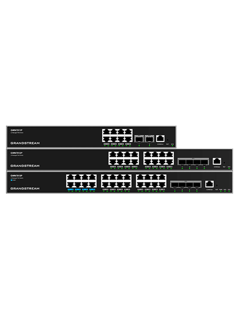 Grandstream GWN7813P 24-Port Gigabit Layer 3 Managed PoE Switch, 4x 10G SFP+, 370W - view 2
