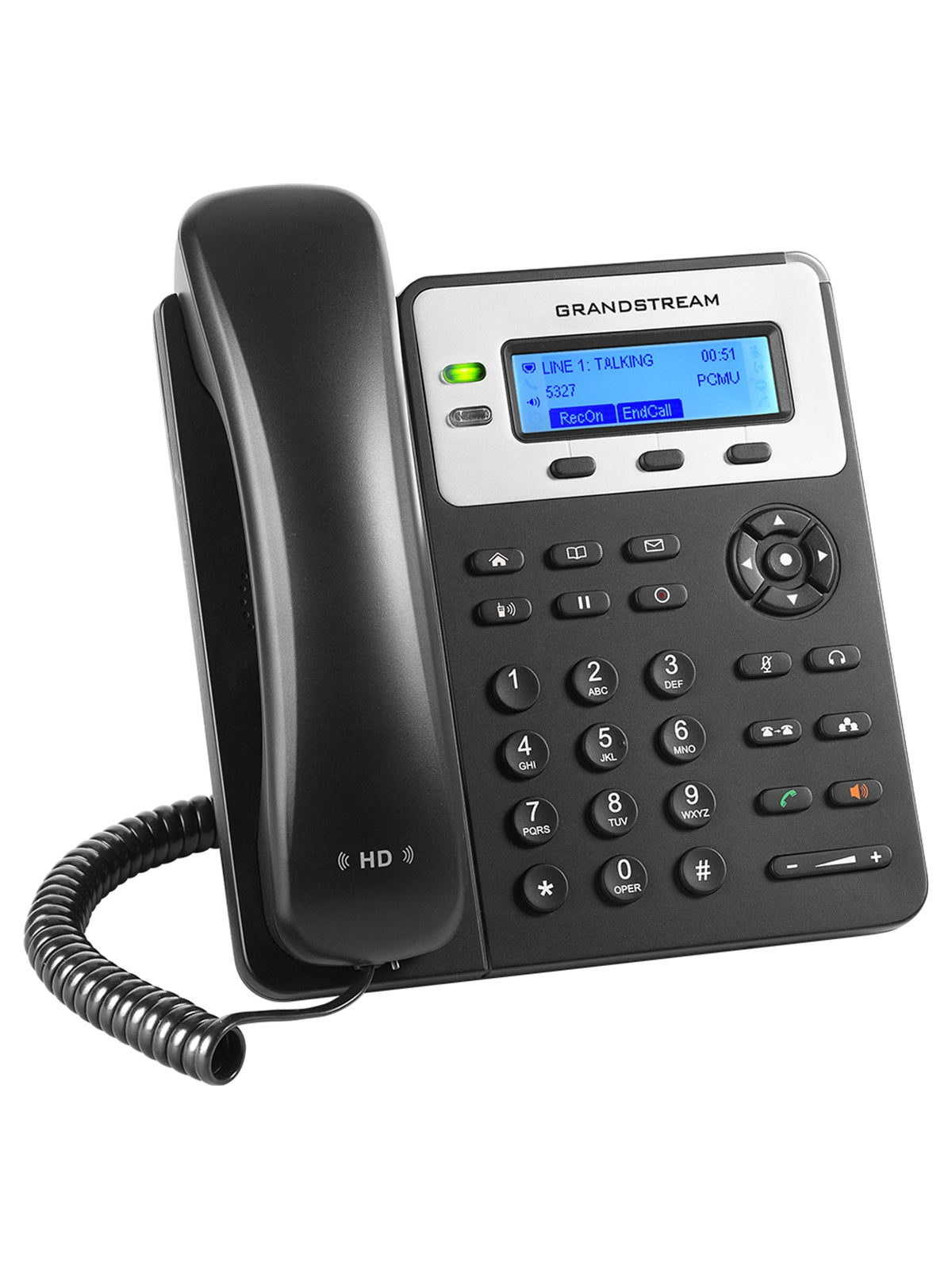 Grandstream GXP1625 Basic IP Phone, 2 Lines, HD Audio, PoE - view 3