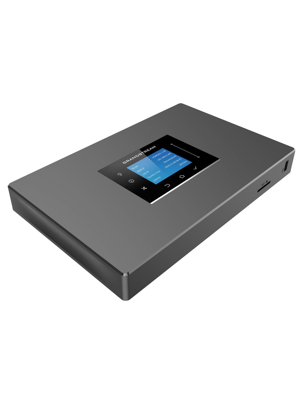 Grandstream UCM6301 IP PBX, 1 FXO + 1 FXS, up to 500 Users, Video Meetings