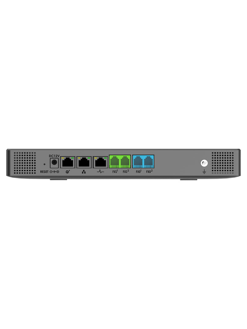 Grandstream UCM6302 IP PBX, 2 FXO + 2 FXS, up to 1000 Users, Video Meetings - view 2