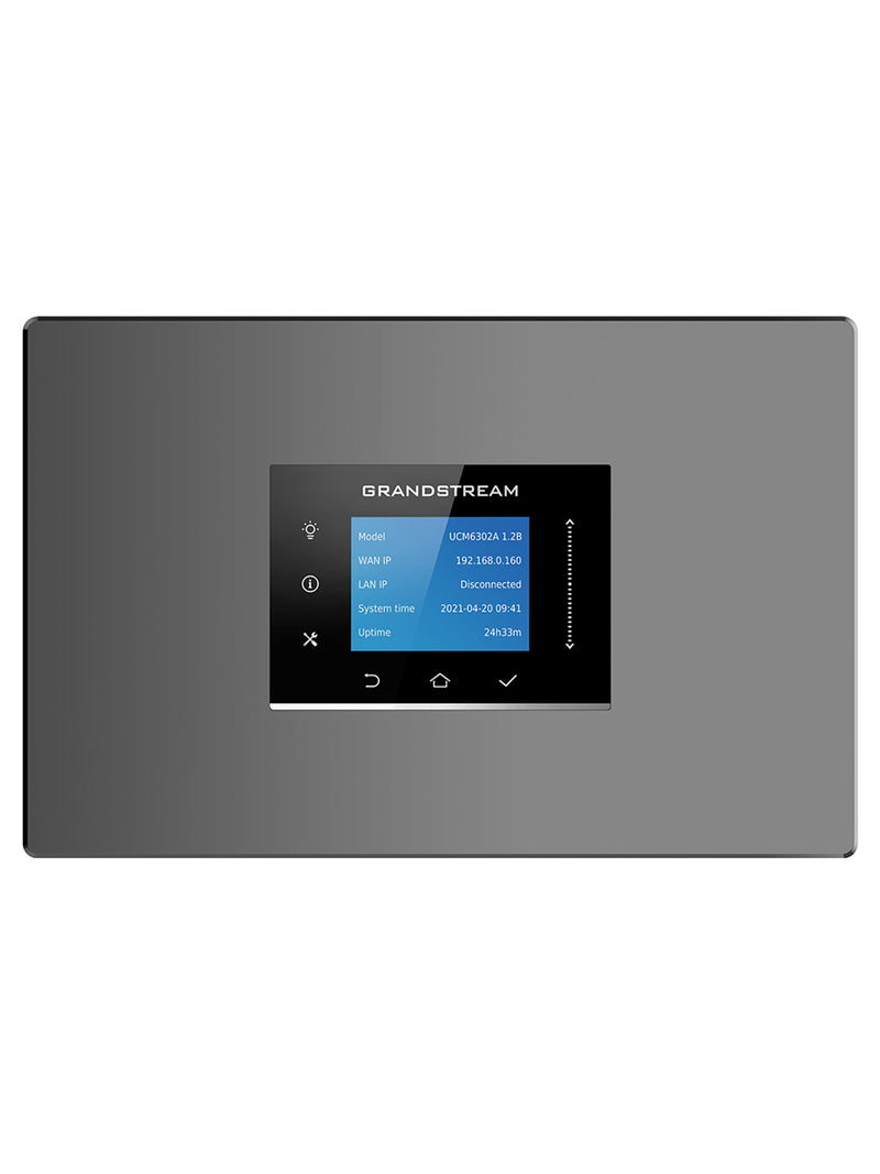 Grandstream UCM6302A IP PBX, 2 FXO + 2 FXS, up to 500 Users