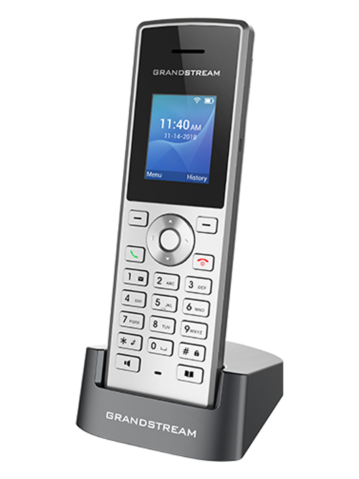 Grandstream WP810 Cordless Wi-Fi IP Phone, 2 Lines, Dual-Band Wi-Fi - view 2