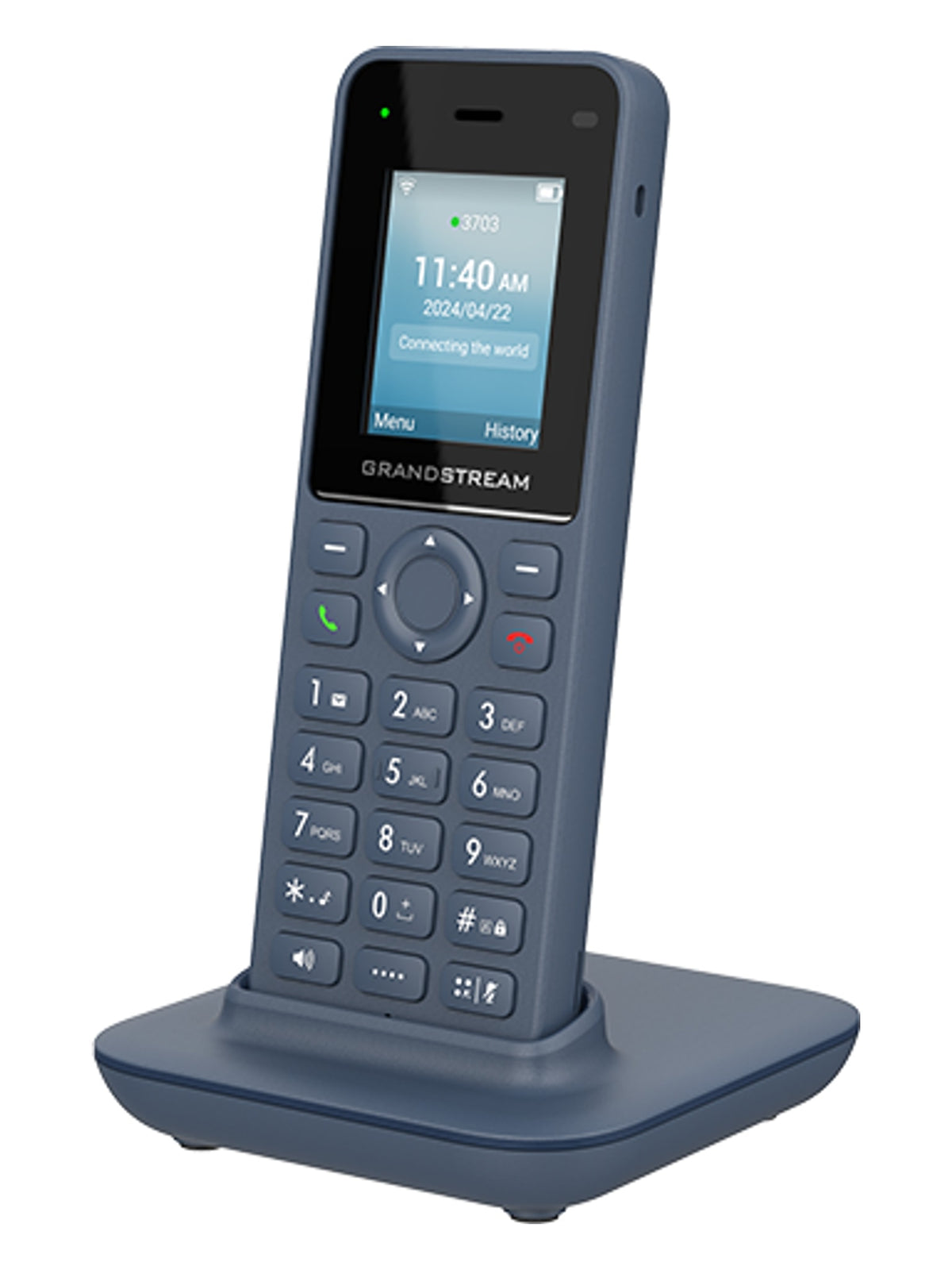 Grandstream WP816 Cordless Wi-Fi 6 IP Phone, 2 Lines, Bluetooth - view 3