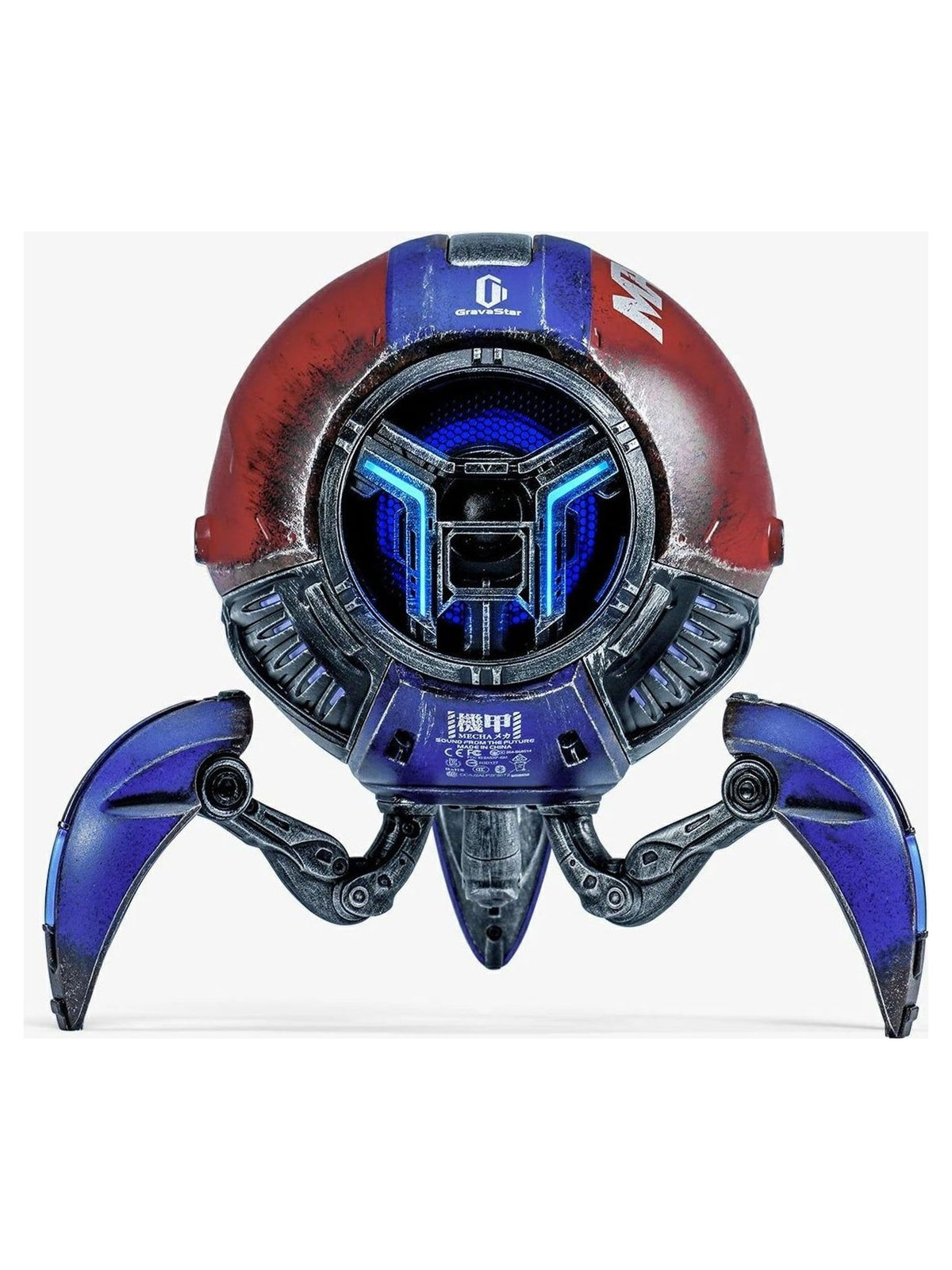 GravaStar Mars Pro Bluetooth Speaker, 20W with RGB Lights - Captain Blue - view 3