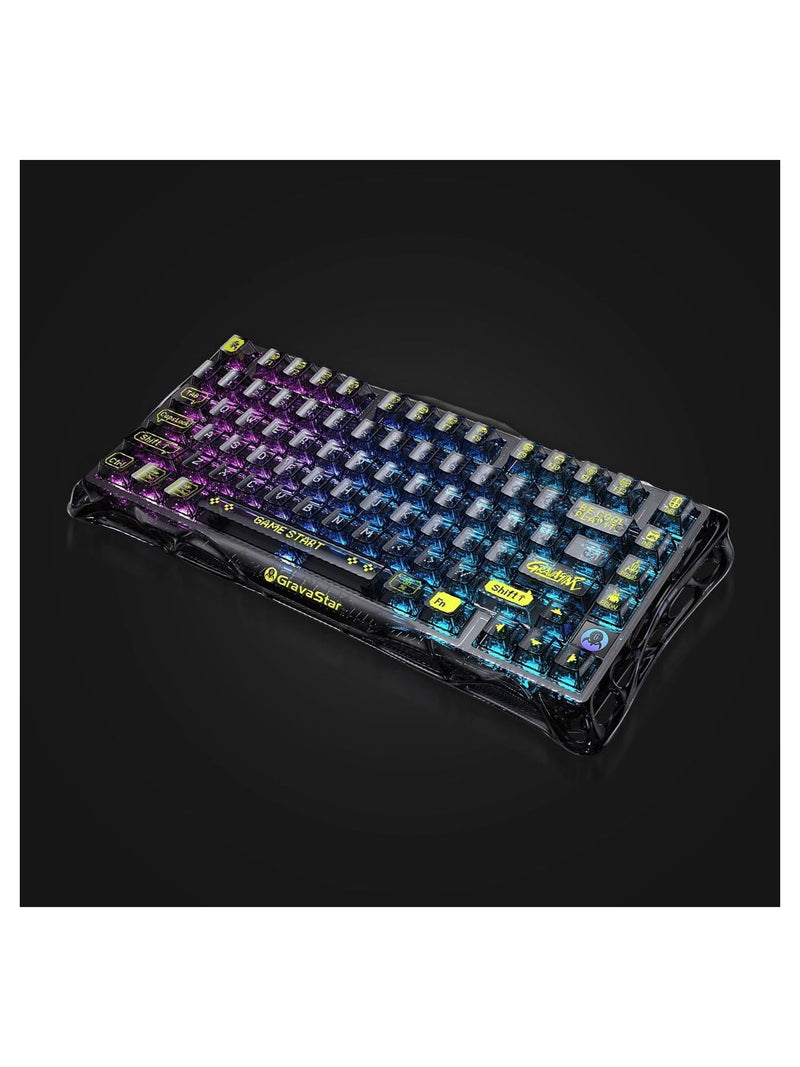 GravaStar Mercury K1 Lite 75% Wireless Mechanical Gaming Keyboard