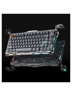GravaStar Mercury K1 Pro 75% Wireless Mechanical Gaming Keyboard, Aluminum, Hot-Swap - Concrete Gray - view 7
