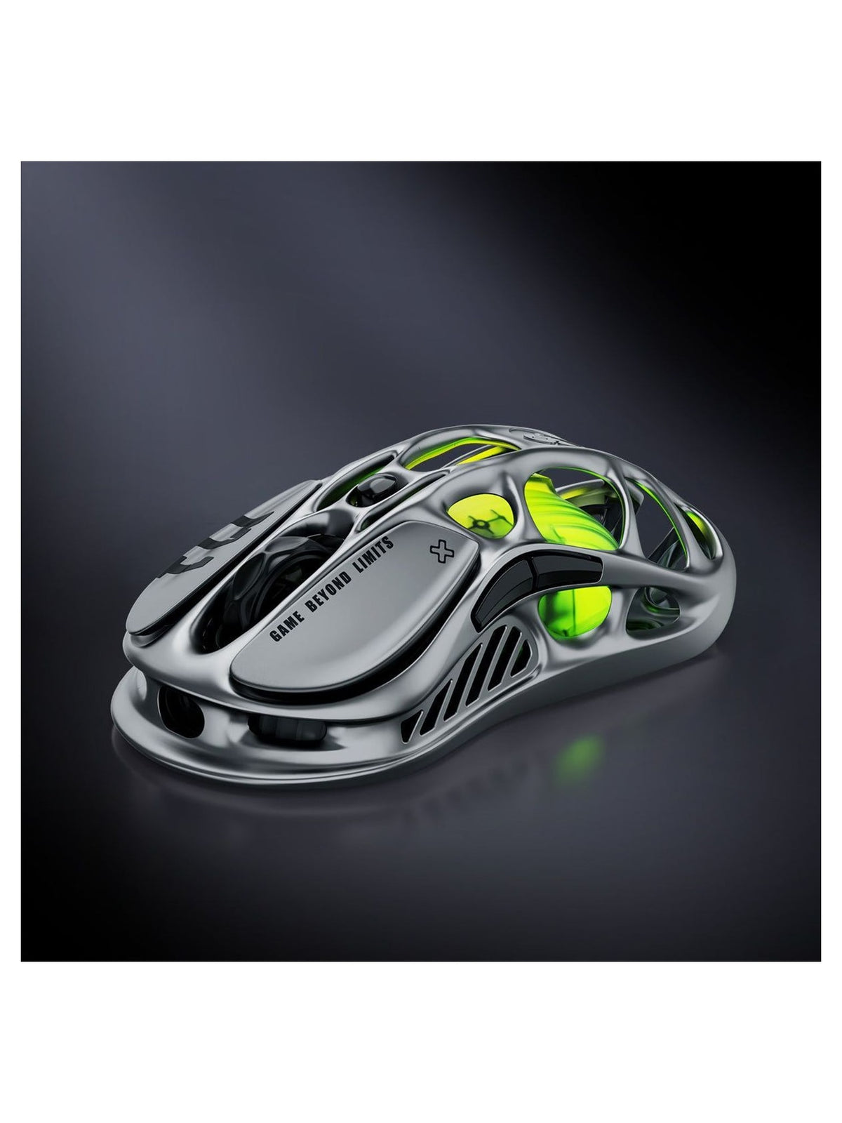 GravaStar Mercury M1 Pro Wireless Gaming Mouse, 26000 DPI Tri-Mode, Magnesium Alloy - Gunmetal Gray - view 2