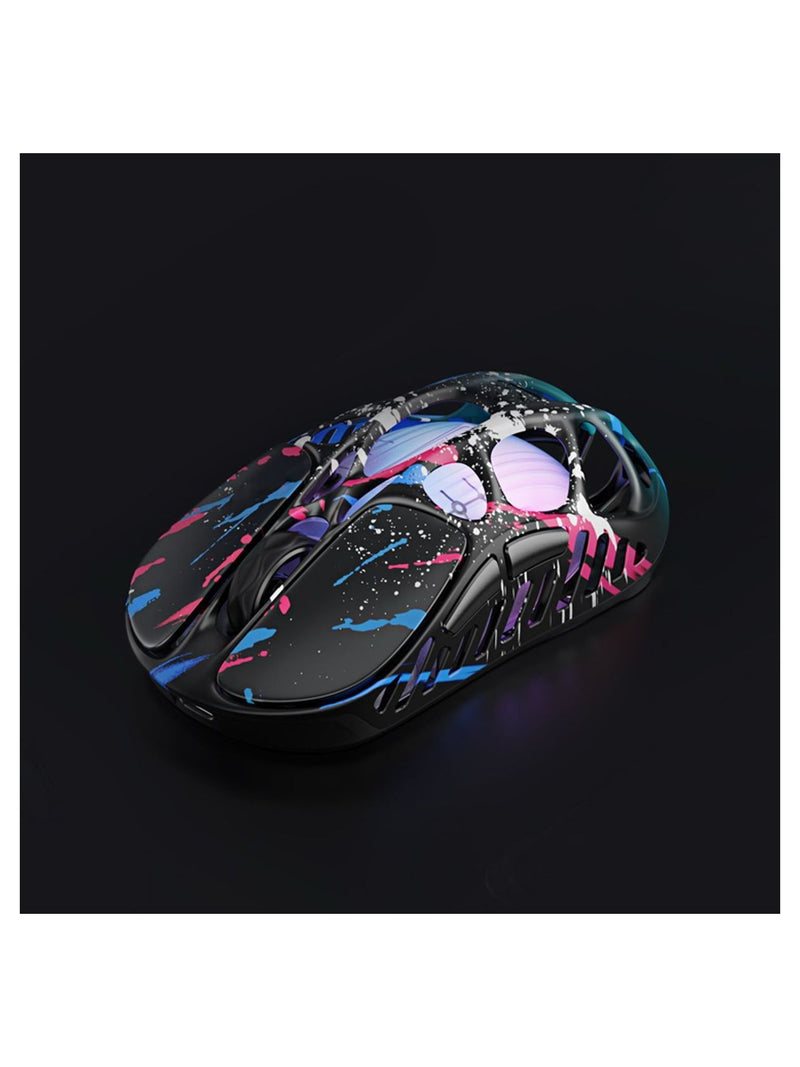GravaStar Mercury X Pro 8K Wireless Gaming Mouse, 49g Magnesium Alloy, 32000 DPI - Neon Graffiti - view 2