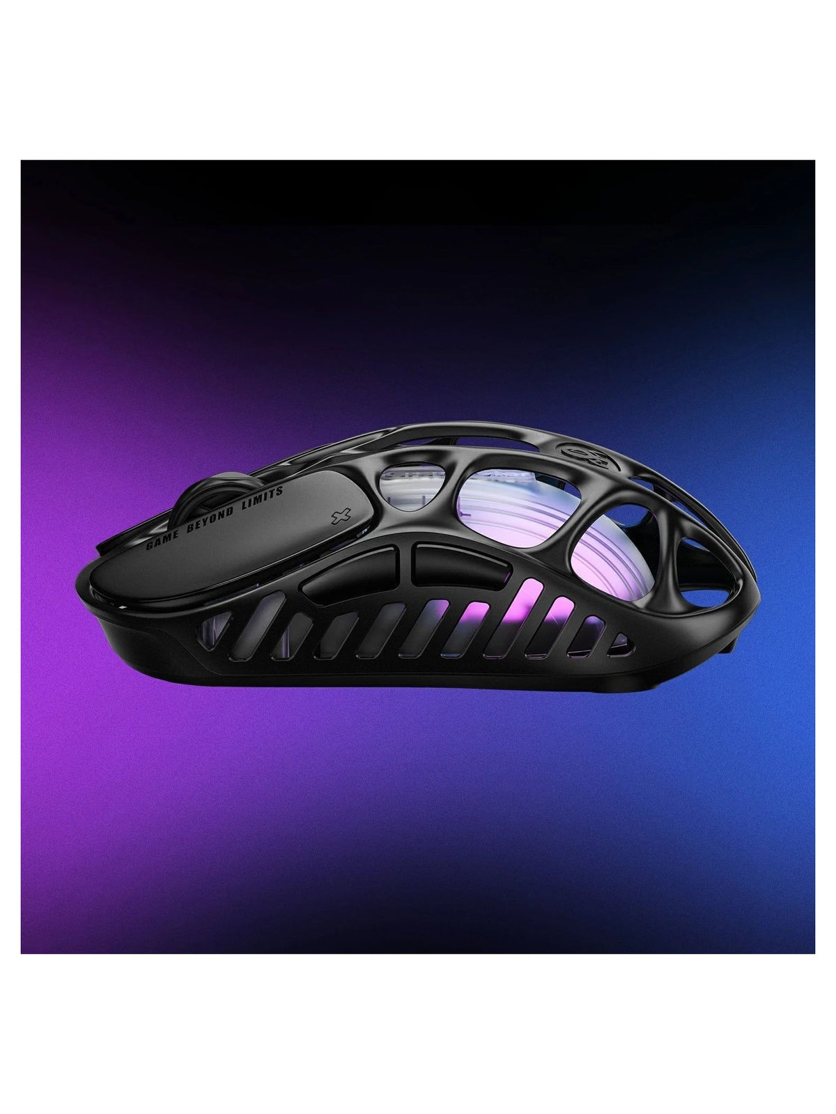 GravaStar Mercury X Wireless Gaming Mouse, 49g Magnesium Alloy, 32000 DPI - Galaxy Black
