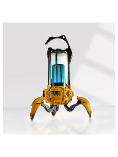 GravaStar Supernova Bluetooth Speaker and Lamp, 25W with LED Lighting - War-Damaged Yellow - view 4