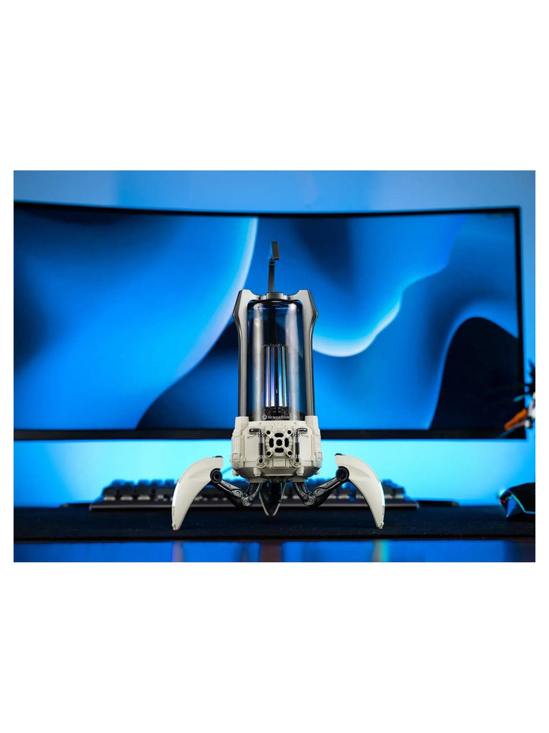 GravaStar Supernova Bluetooth Speaker and Lamp, 25W with LED Lighting - Dawn White - view 5