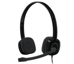 Logitech Wired Audio Jack Headset H151 (Black)