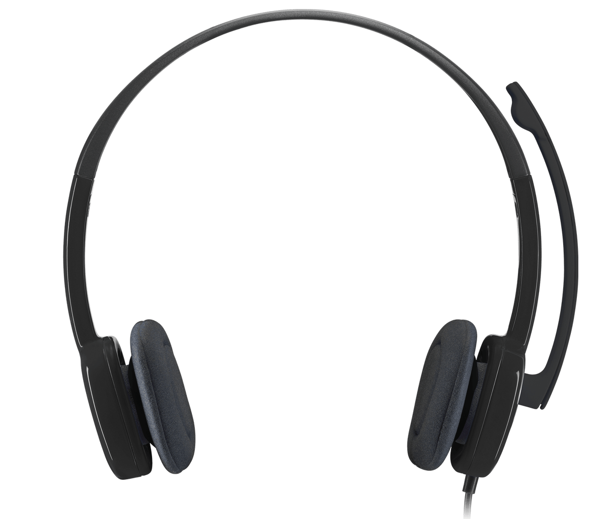 Logitech Wired Audio Jack Headset H151 (Black) - view 2