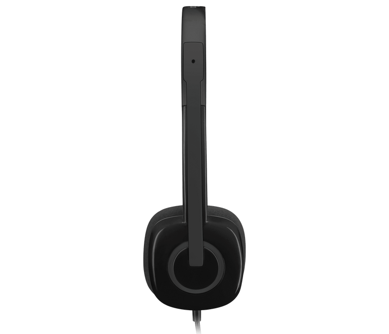 Logitech Wired Audio Jack Headset H151 (Black) - view 3