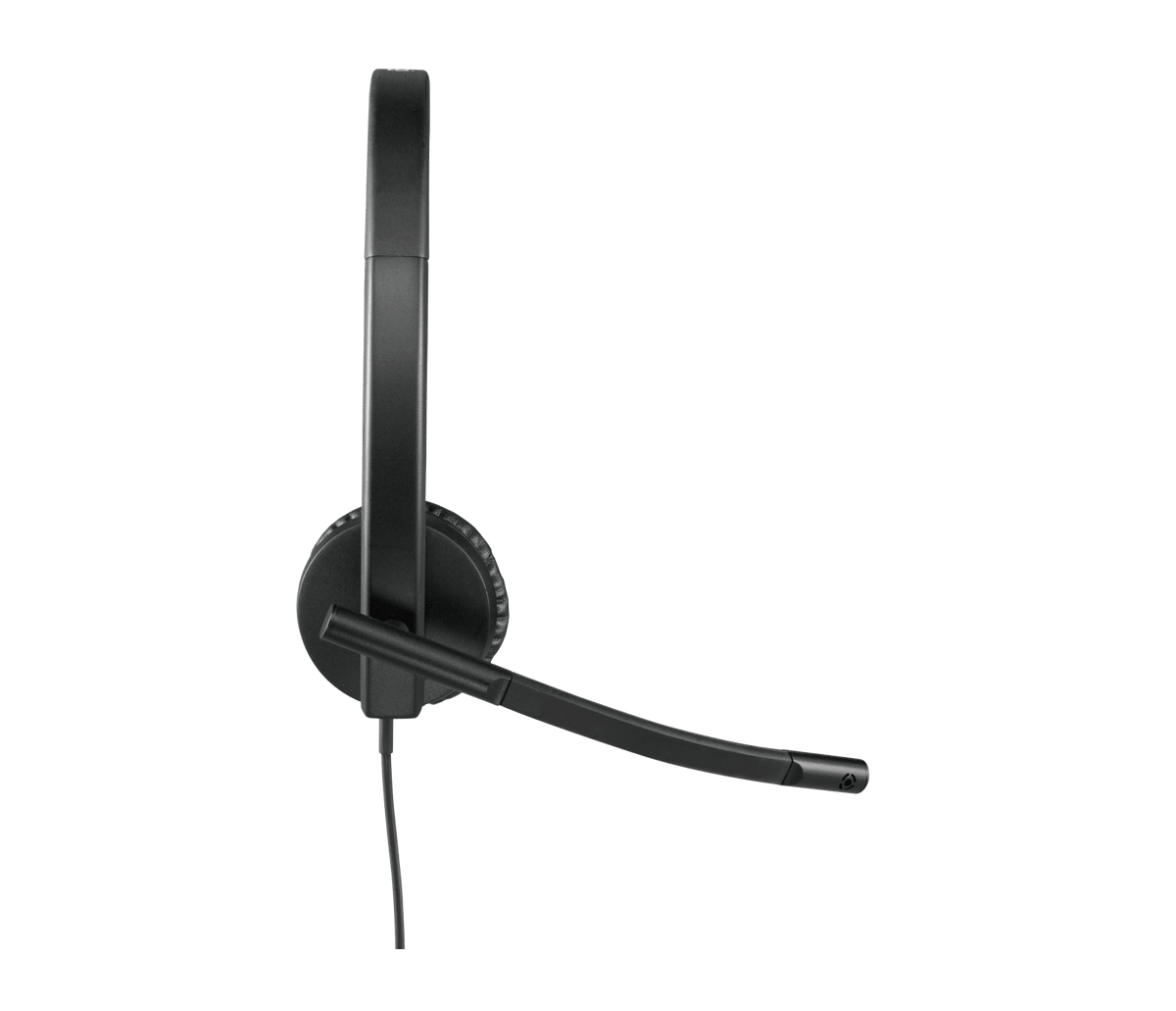 Logitech Wired H570e UC Stereo USB Headset (Black) - view 6