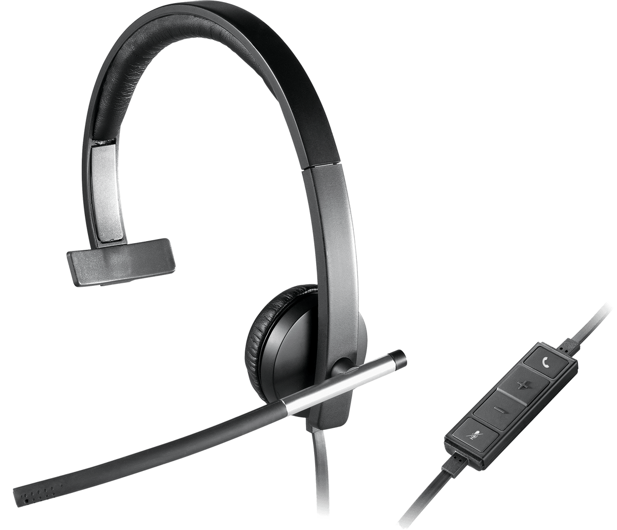 Logitech Wired H650e Pro USB Headset (Black) - view 6